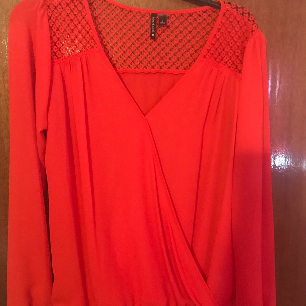 Medium Red Blouse